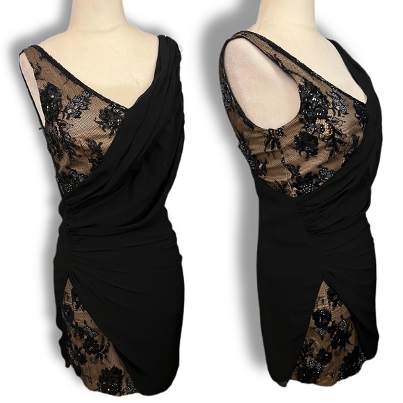 Kate Moss x TopShop Beaded Black Cocktail Dress - Picture 5 of 6